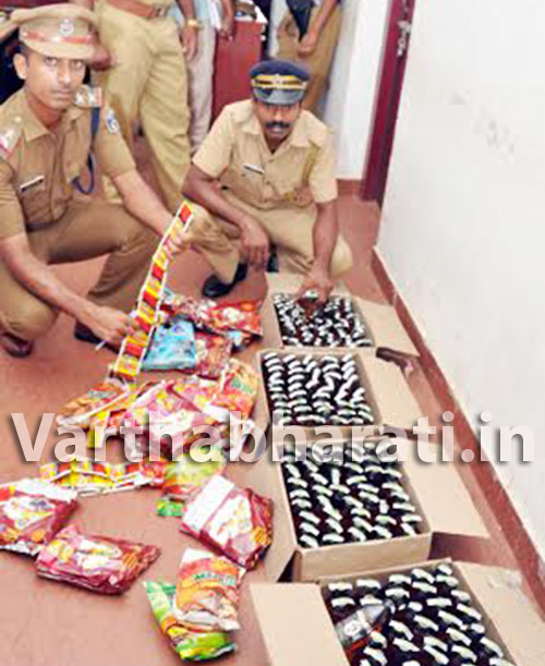 ಕಾಸರಗೋಡು:  ಅಕ್ರಮ ಮದ್ಯ ವಶ; ಆರೋಪಿ ಪರಾರಿ